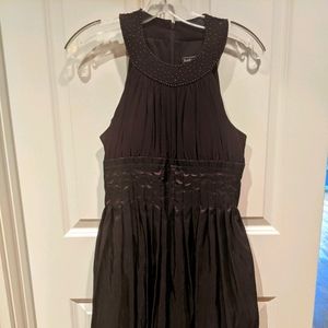 Deep purple cocktail dress